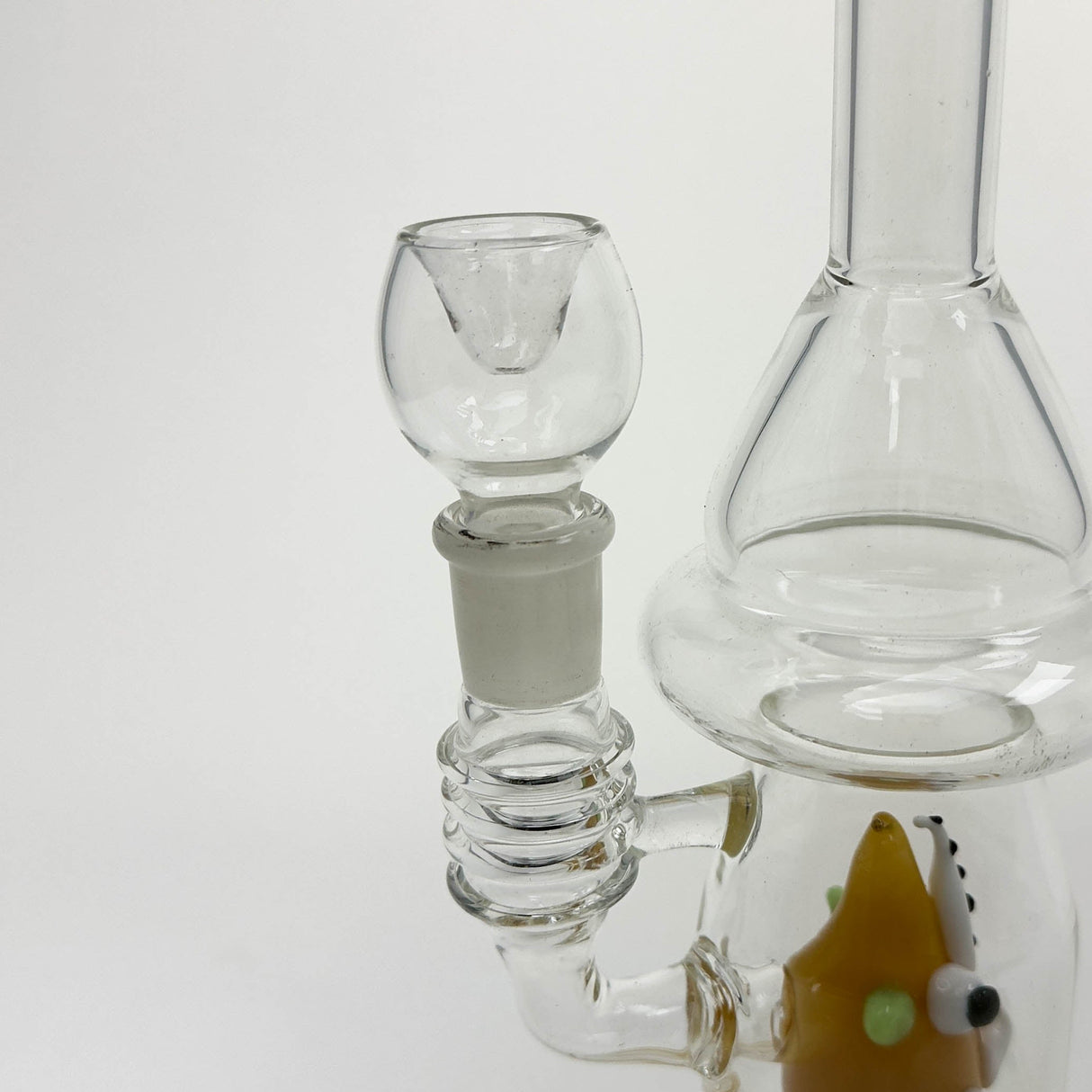 12" Yellow Fish Glass Bong Glass Bong RMG WHOLESALE