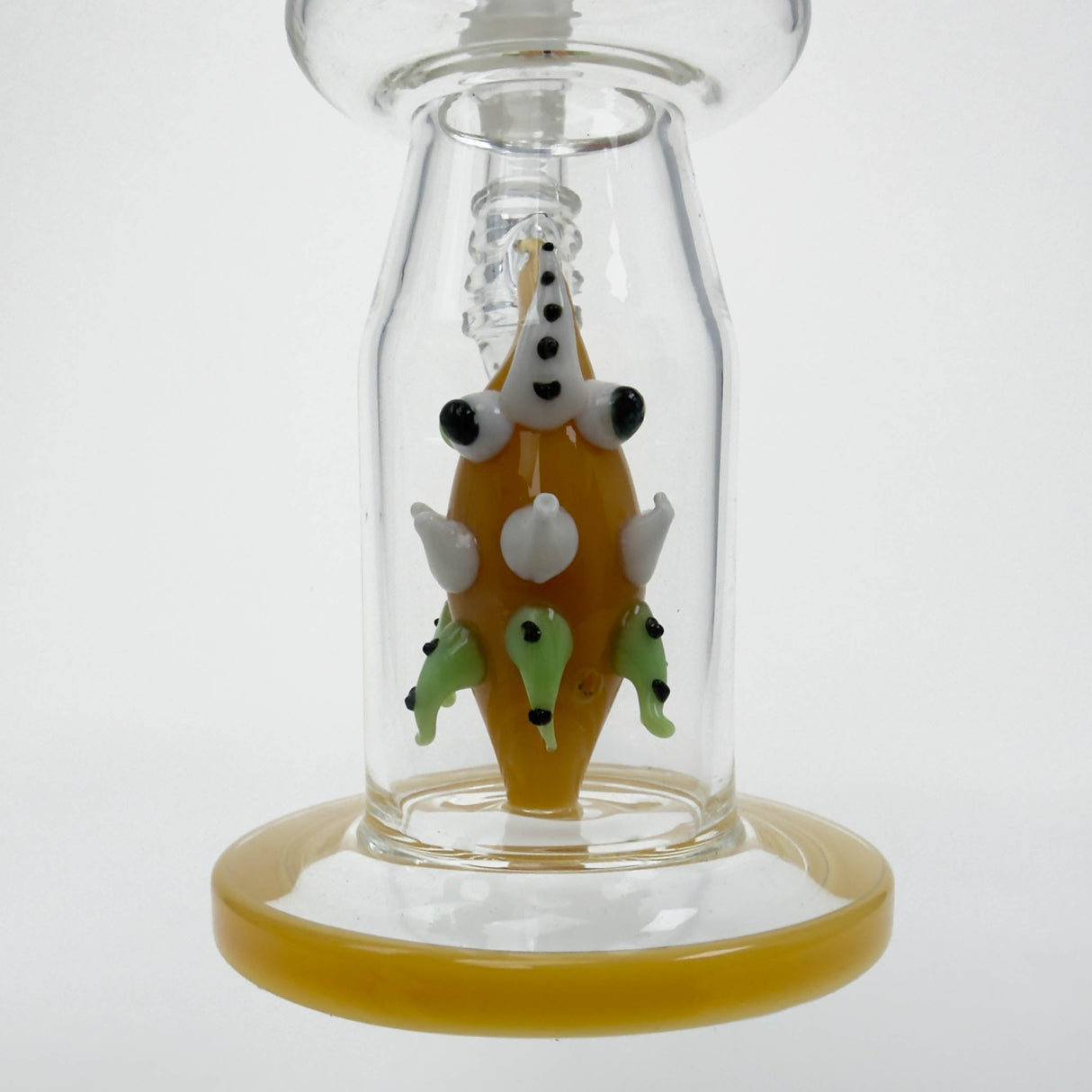 12" Yellow Fish Glass Bong Glass Bong RMG WHOLESALE