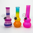 5" Assorted Glass Water Bong with Carb Hole Glass Bong RMG WHOLESALE