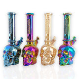 Fortune | 14" Electroplated 7MM Skull Bong Glass Bong Fortune