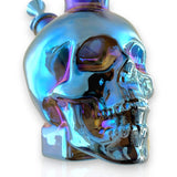 Fortune | 14" Electroplated 7MM Skull Bong Glass Bong Fortune