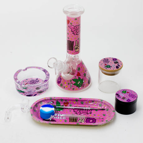 10-in-1 Smoke Set Complete Smoking Kit Bundle 777 Smoke Bunny