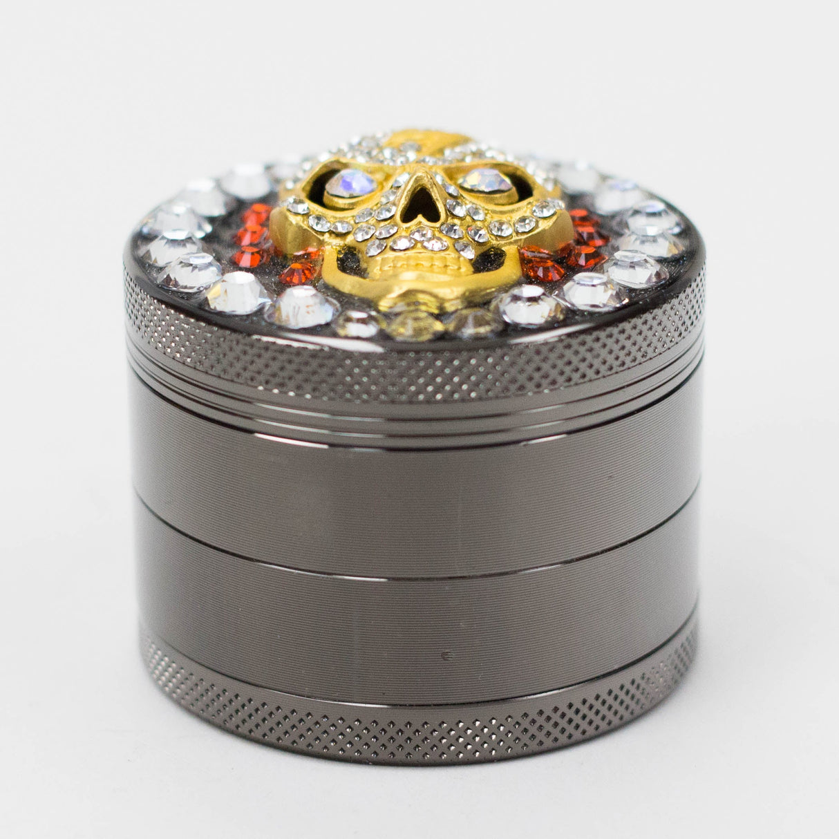 Genie | 4-Part 50mm 3D Grinder with Cubic Zirconia – Box of 6 [GR50] Regular Grinder BB Canada