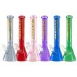 Fortune | Prism 12" Colored Beaker Bong Glass Bong Fortune