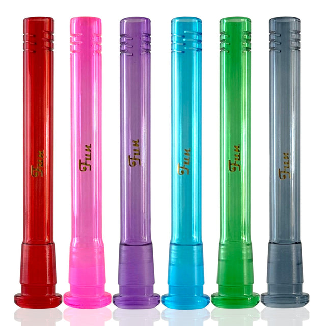 5.5" Colored Glass Downstems – Universal Fit & Smooth Diffusion Downstem · Bowlstem Fortune