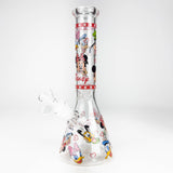 10" Carton Duck Design Glass Beaker Bong Glass Bong 777 Smoke