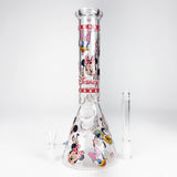 10" Carton Duck Design Glass Beaker Bong Glass Bong 777 Smoke