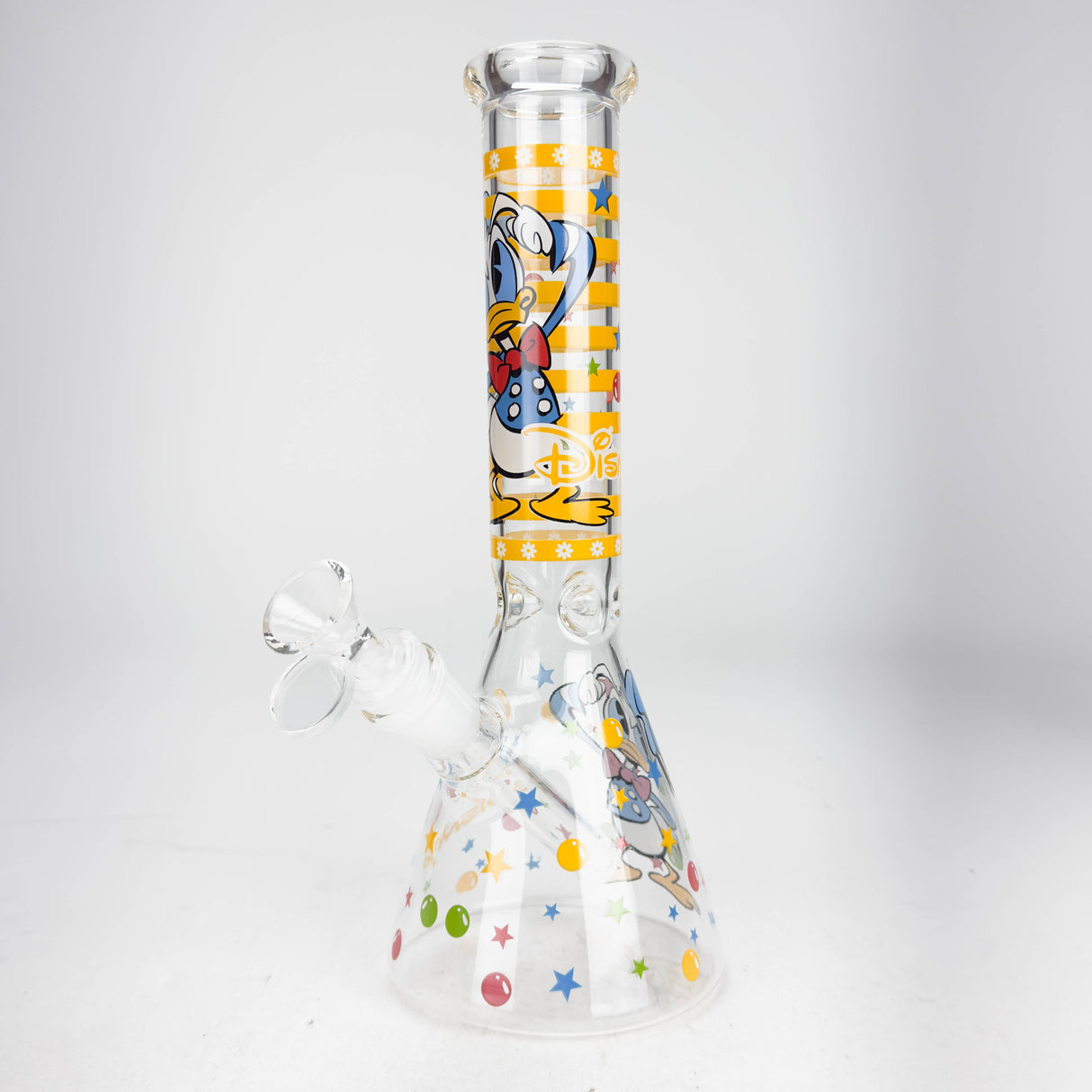 10" Carton Duck Design Glass Beaker Bong Glass Bong 777 Smoke
