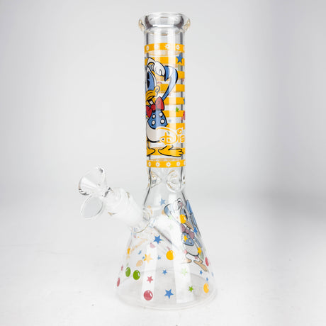 10" Carton Duck Design Glass Beaker Bong Glass Bong 777 Smoke Design3