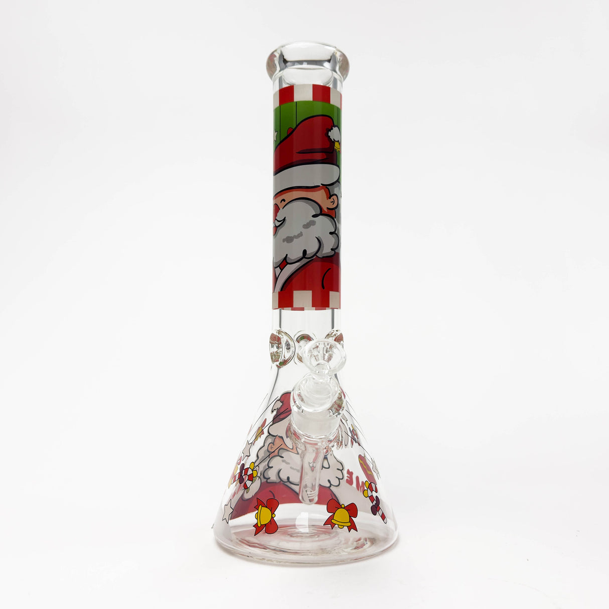 14" Holiday Series 7mm Thick Glass Water Bong – Glow in the Dark Glass Bong LEHIGH WHOLESALE