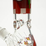 14" Holiday Series 7mm Thick Glass Water Bong – Glow in the Dark Glass Bong LEHIGH WHOLESALE