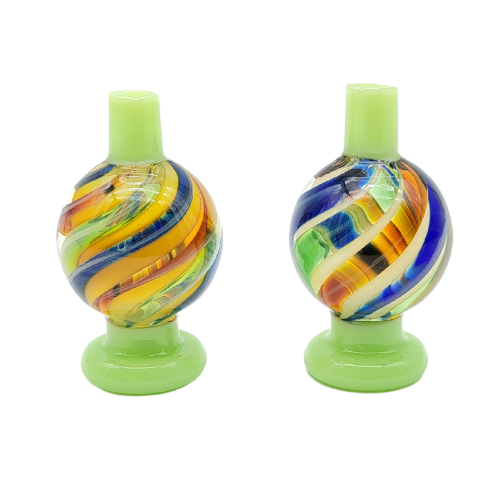 Assorted Bubble Caps 1 PCS | Universal Carb Cap for Better Control & Smoother Dabs Cap · Dabber · Insert · Clip · Nail Small Biz Distributors