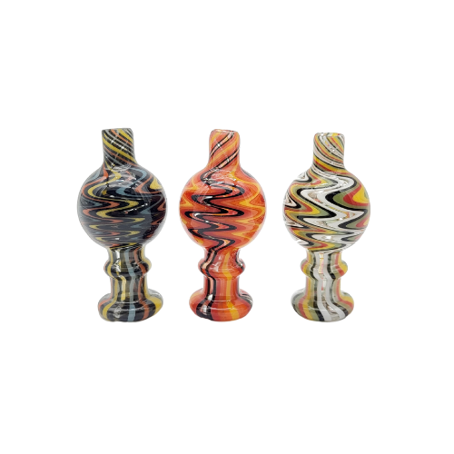 Assorted Bubble Caps 1 PCS | Universal Carb Cap for Better Control & Smoother Dabs Cap · Dabber · Insert · Clip · Nail Small Biz Distributors