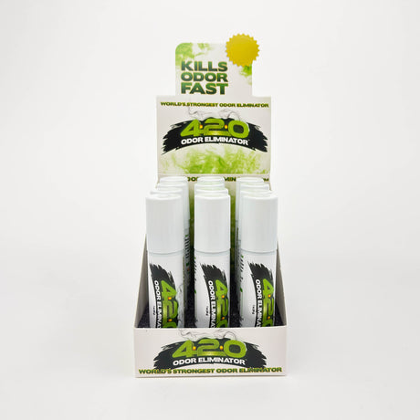 420 ODOR ELIMINATOR™ | 420 CLEAN GREEN SPRAY – Box of 12 (1 oz) Odour Eliminator Spray LEHIGH WHOLESALE