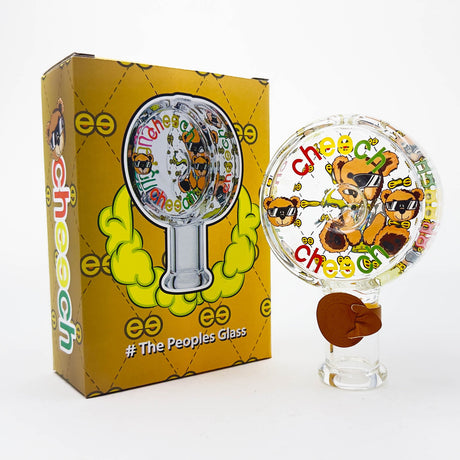 Cheech | 4" Cool Teddy Bear Round Hand Pipe – Cute, Collectible & Smooth-Hitting Glass Pipe Glass Pipe Smoking Cat Distribution