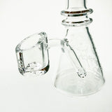 Cheech | 5" Mini Quartz Beaker Glass Rig Smoking Cat Distribution