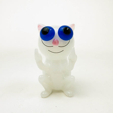 Cheech | 3.5" Sassy Cat Attack Hand Pipe [PIPE-168] Glass Pipe Smoking Cat Distribution