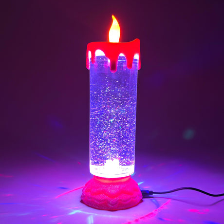 SNOW GLOW MAGIC LED CANDLE – Color-Changing Glow (Assorted Colors) Flag · Sign · Deco LEHIGH WHOLESALE