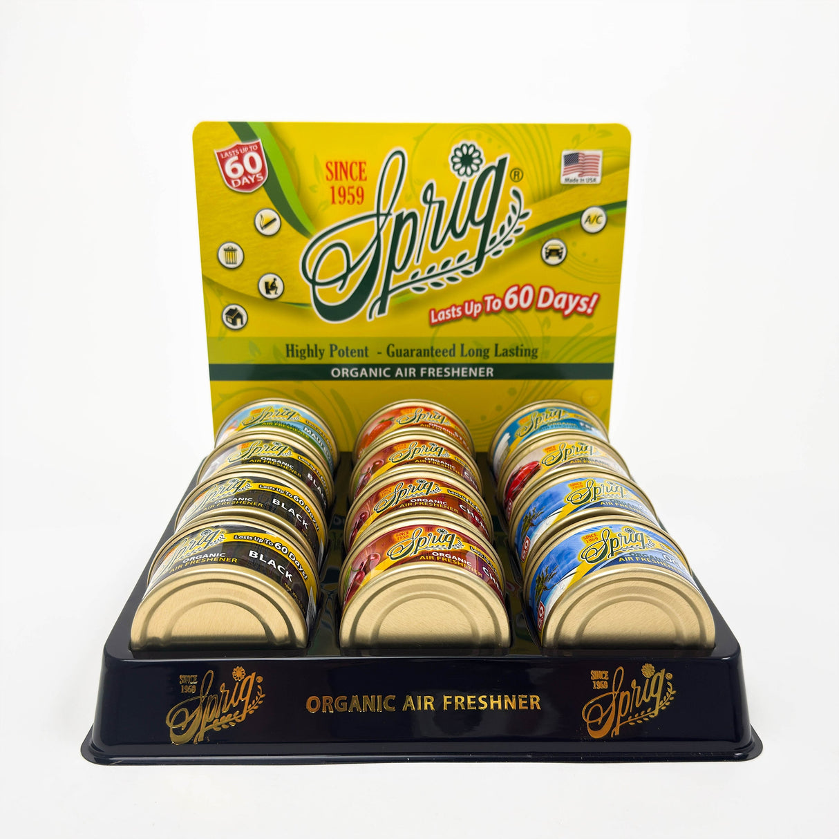SPRING® | AIR FRESHENER GEL CAN – Box of 12 Air Freshener LEHIGH WHOLESALE