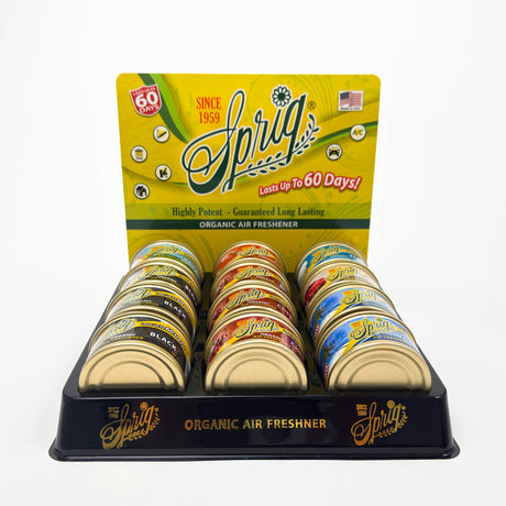 SPRING® | AIR FRESHENER GEL CAN – Box of 12 Air Freshener LEHIGH WHOLESALE