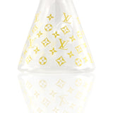 10" LuxePrint Beaker Bong Collection – 4mm Thick Glass Glass Bong Super Supplys Inc