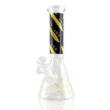 10" LuxePrint Beaker Bong Collection – 4mm Thick Glass Glass Bong Super Supplys Inc Design C