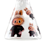 10" Hooded Character Beaker Bong – 4mm Thick Glass Glass Bong Super Supplys Inc