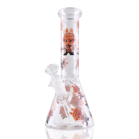 10" Hooded Character Beaker Bong – 4mm Thick Glass Glass Bong Super Supplys Inc Design D