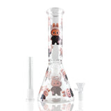 10" Hooded Character Beaker Bong – 4mm Thick Glass Glass Bong Super Supplys Inc