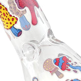 10" Psychedelic Shroomscape Beaker Bong – 4mm Thick Glass Glass Bong Super Supplys Inc