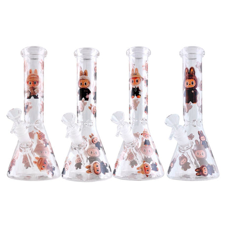 10" Hooded Character Beaker Bong – 4mm Thick Glass Glass Bong Super Supplys Inc