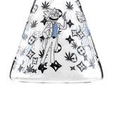 10" Animated Art Beaker Bong Series – 4mm Thick Glass Glass Bong Super Supplys Inc