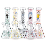 10" Animated Art Beaker Bong Series – 4mm Thick Glass Glass Bong Super Supplys Inc