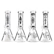 10" Gothic Cross Beaker Bong Series – 4mm Thick Glass Glass Bong Super Supplys Inc