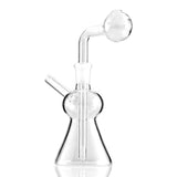6" Premium Oil Burner Water Pipe – 4mm Thick Glass Glass Rig Super Supplys Inc