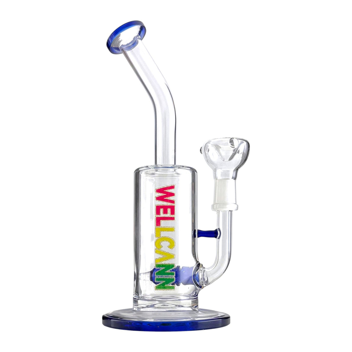 Wellcann | 9" InclineFlow Glass Rig Glass Bong Super Supplys Inc