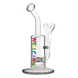 Wellcann | 9" InclineFlow Glass Rig Glass Bong Super Supplys Inc T-Black