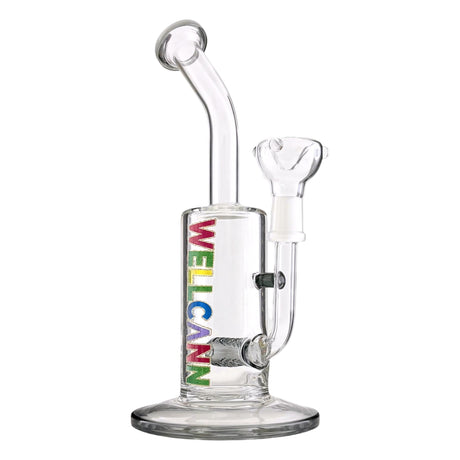 Wellcann | 9" InclineFlow Glass Rig Glass Bong Super Supplys Inc T-Black