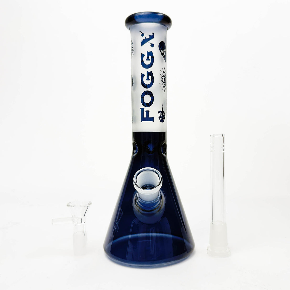 FOGGX | 10" Glass Beaker Bong [FT12011] Glass Bong LEHIGH WHOLESALE