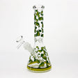 10" Glass Beaker Bong with Apple Design [FT08] Glass Bong LEHIGH WHOLESALE