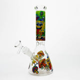 10" Glass Beaker Bong with SB Design [FT06] Glass Bong LEHIGH WHOLESALE