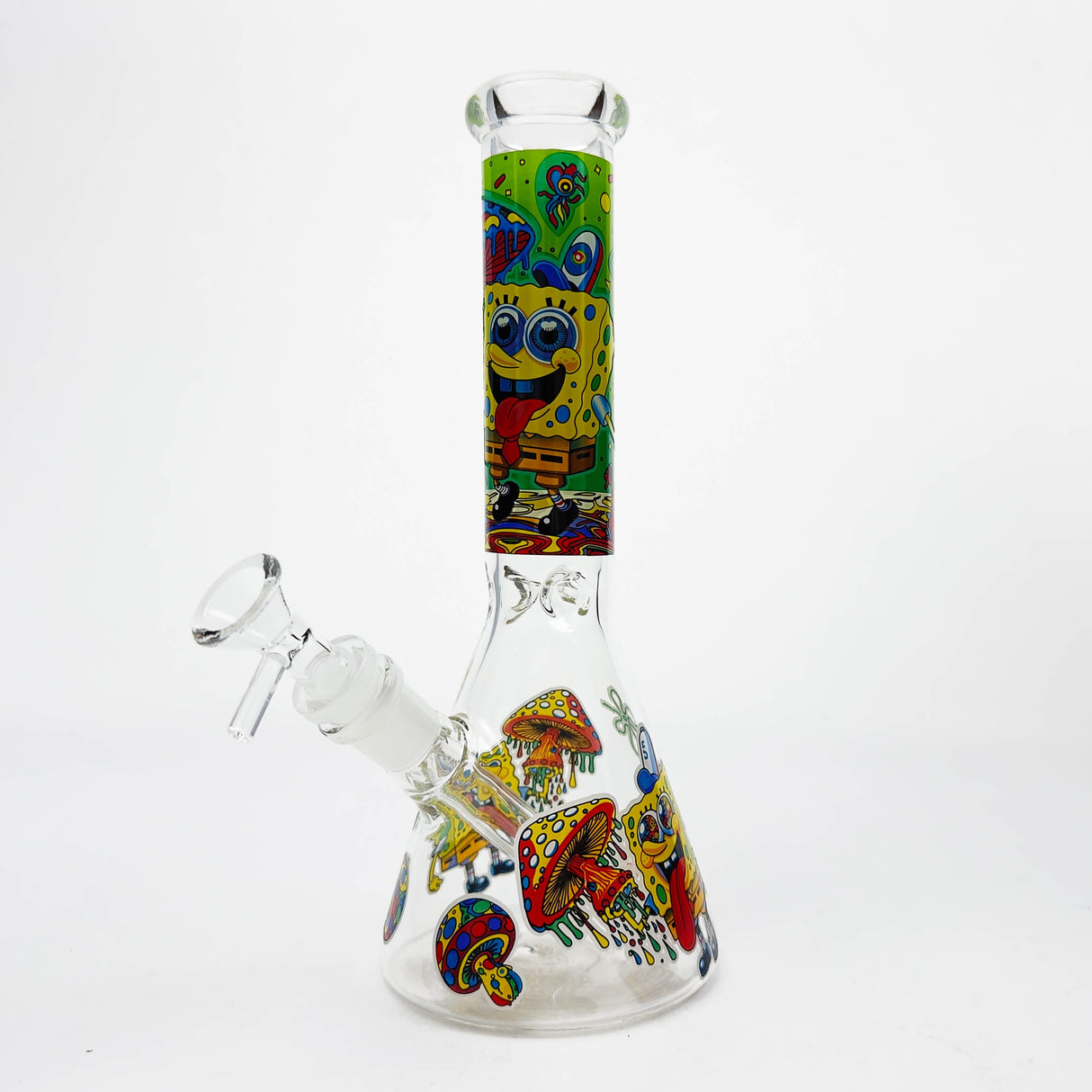 10" Glass Beaker Bong with SB Design [FT06] Glass Bong LEHIGH WHOLESALE