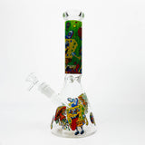 10" Glass Beaker Bong with SB Design [FT06] Glass Bong LEHIGH WHOLESALE