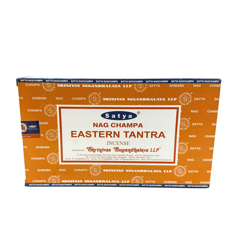 SATYA | Nag Champa Incense 15g Box of 12 Incense LEHIGH WHOLESALE EASTERN TANTRA