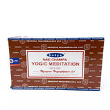 SATYA | Nag Champa Incense 15g Box of 12 Incense LEHIGH WHOLESALE YOGIC MEDITATION
