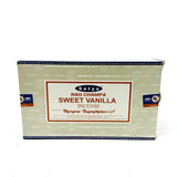 SATYA | Nag Champa Incense 15g Box of 12 Incense LEHIGH WHOLESALE SWEET VANILLA