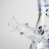 14" 7mm Gorilla Designs Glow In The Dark Beaker Bong – In the Box [FT1892ATS] Glass Bong LEHIGH WHOLESALE