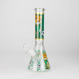 10" soccer world cup Design Glass Beaker Bong Glass Bong 777 Smoke Jaguar