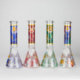 10" soccer world cup Design Glass Beaker Bong Glass Bong 777 Smoke