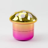 3" Magic Mushroom Design Metal Grinder 4 Layers - Box of 6 Display Pack 777 Smoke